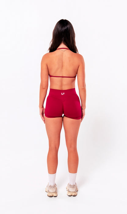 Align Mini Shorts - Raspberry