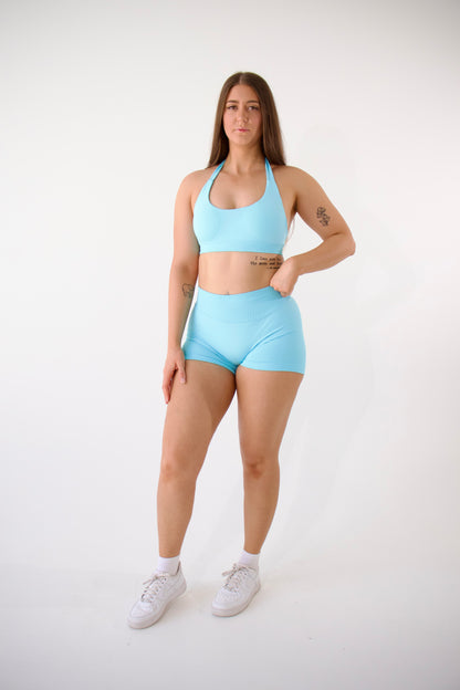 Align Mini Shorts - Arctic Blue