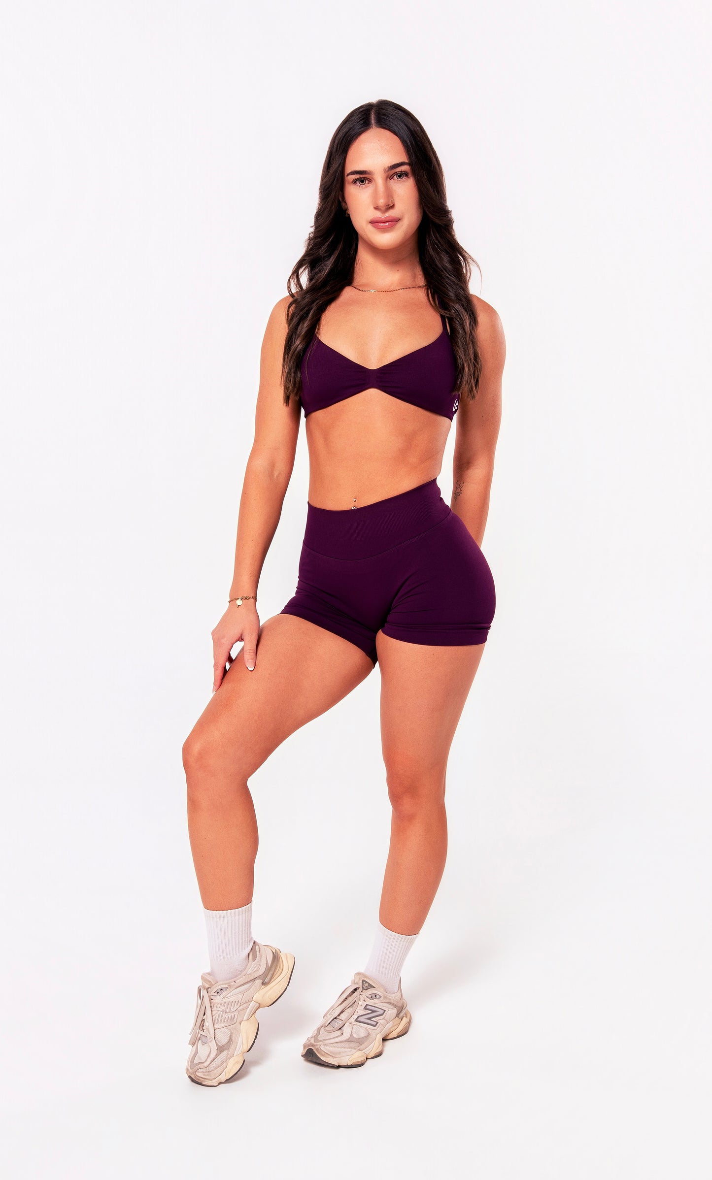 Align Mini Shorts - Mulberry