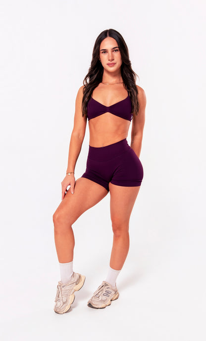 Align Mini Shorts - Mulberry